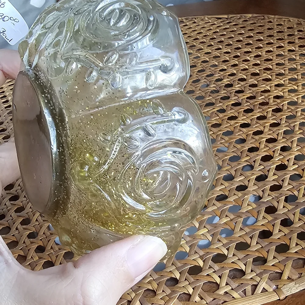 Handmade Resin Beautiful Beacons Gold Glitter Trinket Bowl